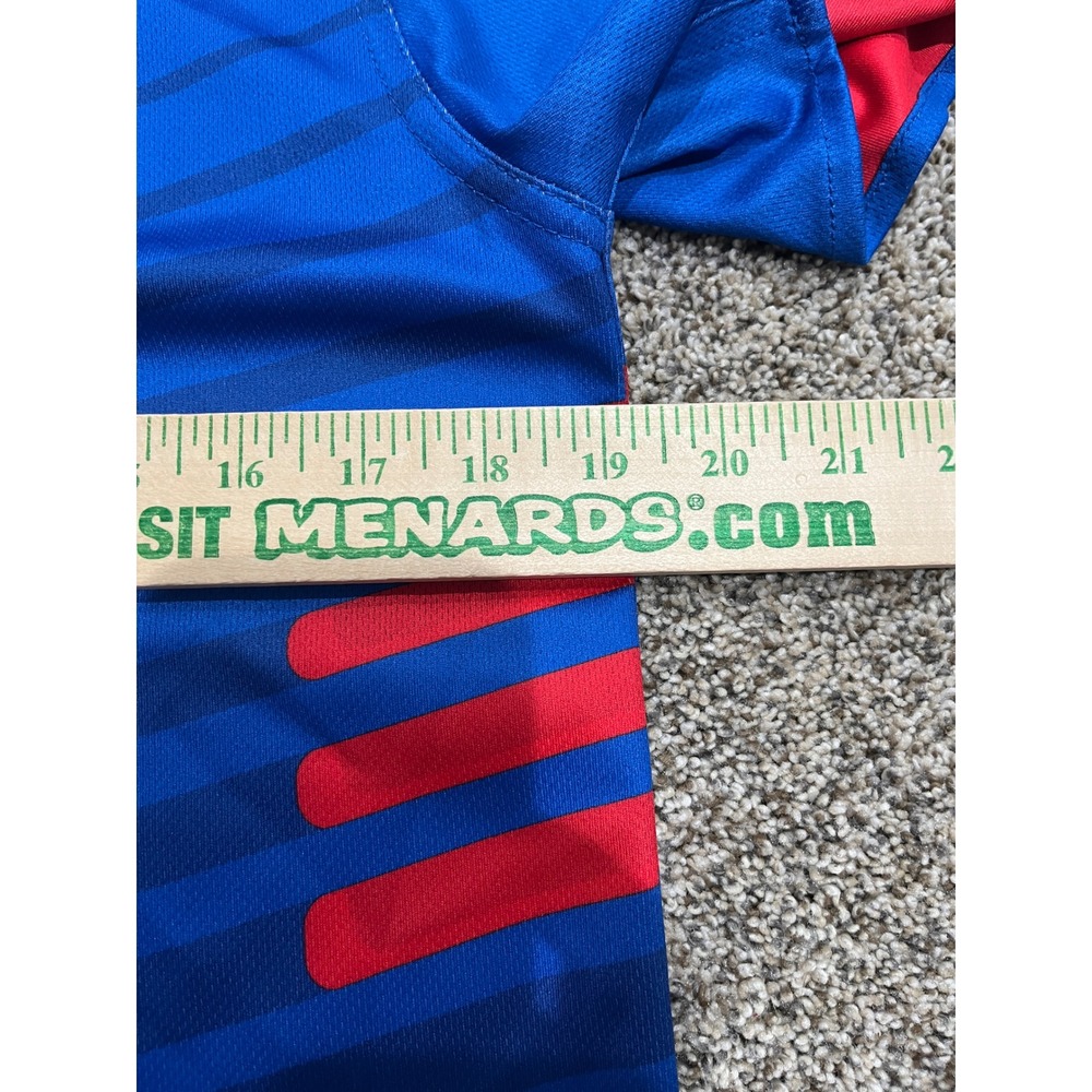 NFL Flag Football Buffalo Bills Reversible Jersey Blue Red Mens Medium M Logo - Picture 5 of 6